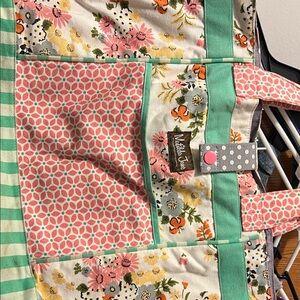 Matilda Jane Pink and Green Floral Tote